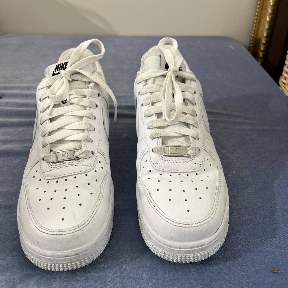 Nike Air Force 1 ’07 EasyOn FD1146-100 Triple White Sneakers US 6